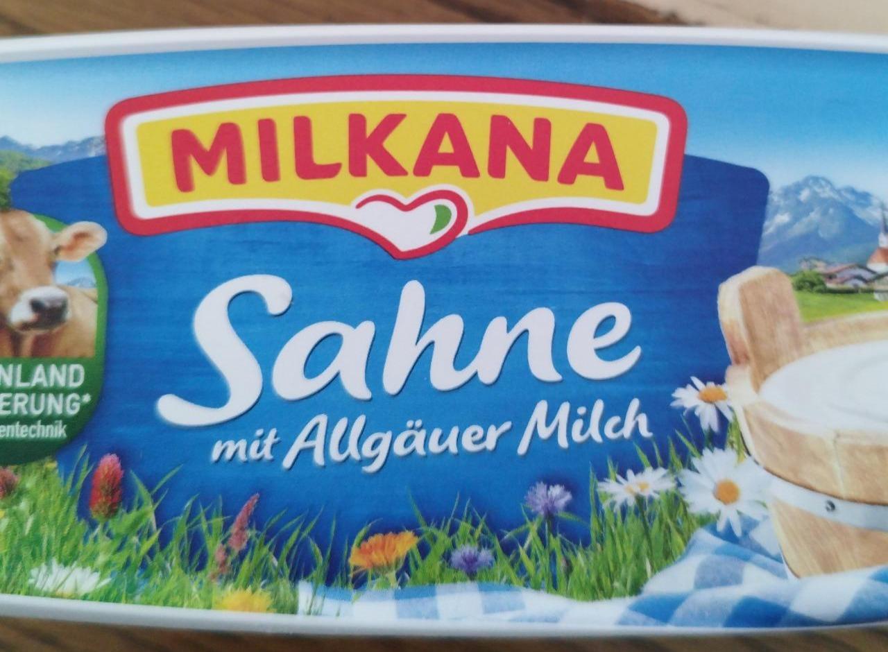 Fotografie - Sahne mit Allgäuer Milch Milkana