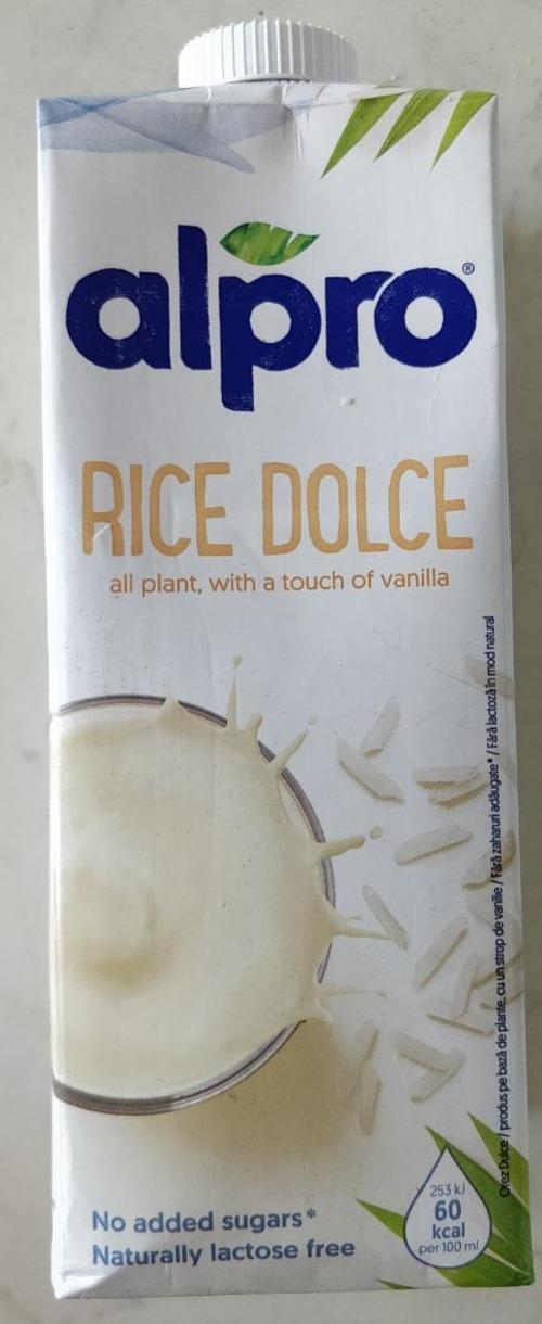 Fotografie - Alpro rýžový nápoj vanilla taste