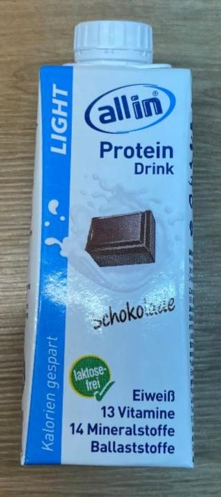 Fotografie - Protein Drink Schokolade Light All in
