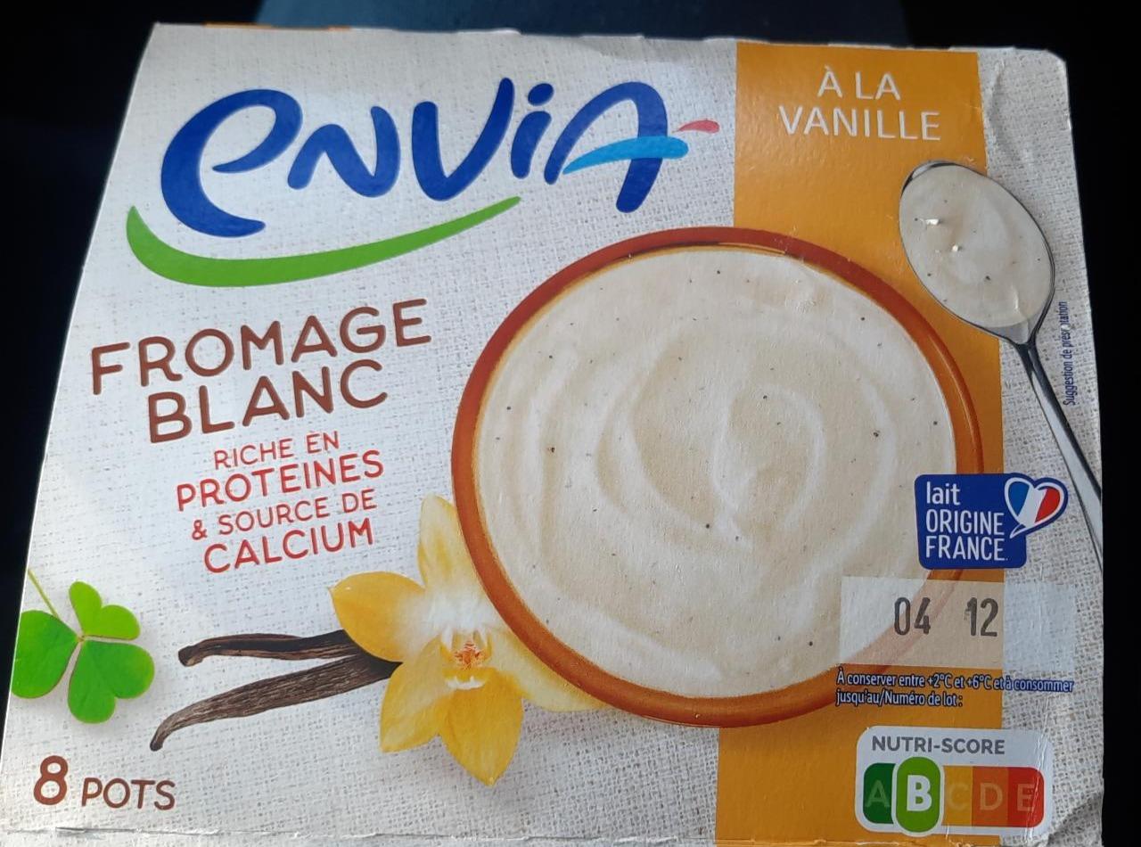 Fotografie - Fromage Blanc à la vanille Envia