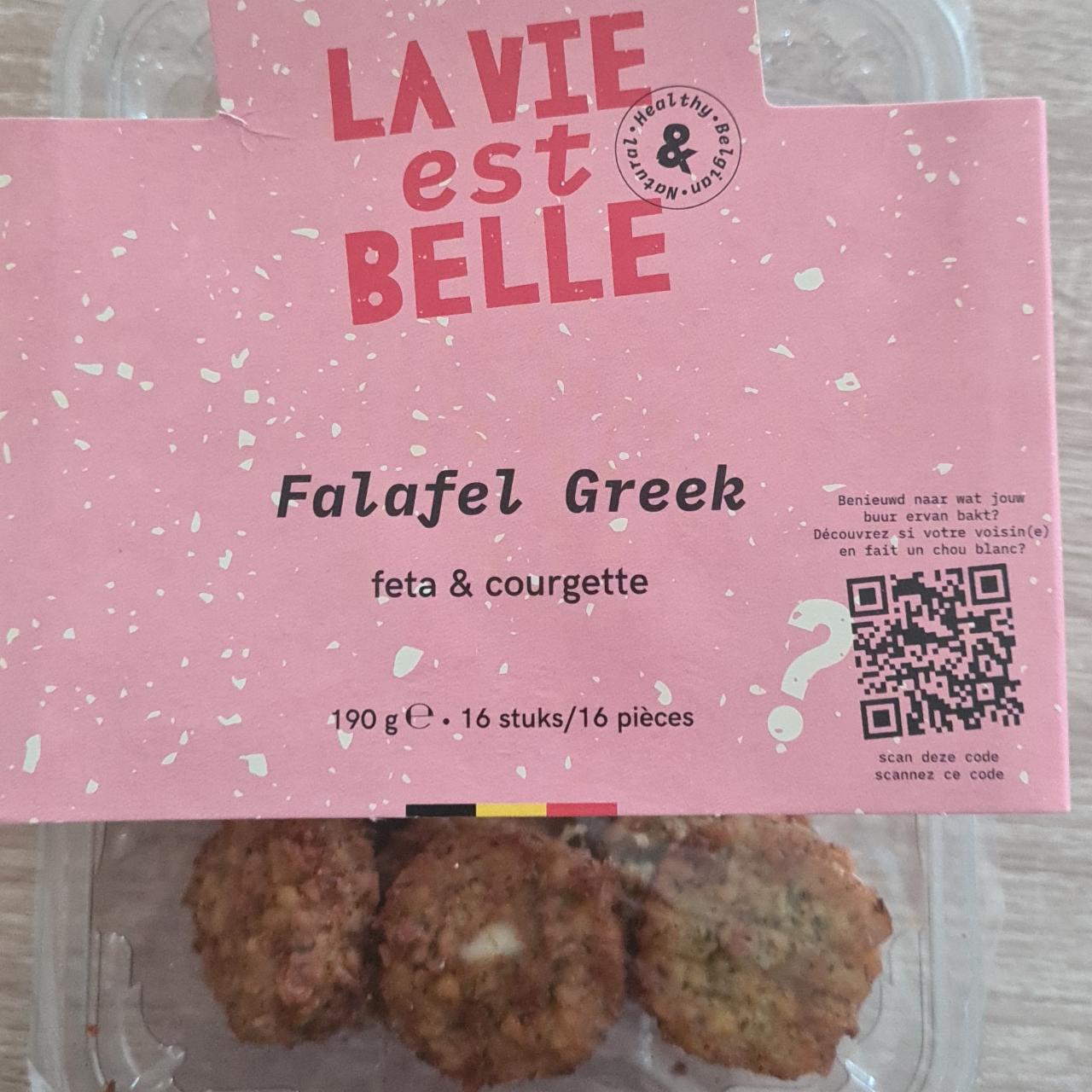 Fotografie - Falafel Greek feta & courgette La vie est Belle