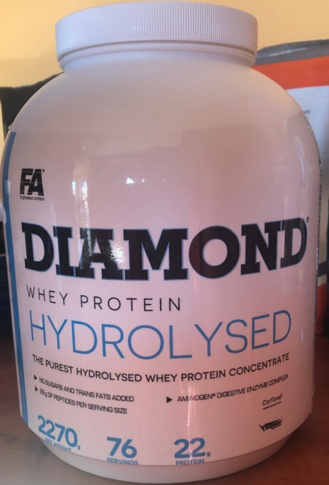 Fotografie - FA Diamond Whey Protein Hydrolysed