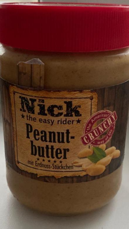 Fotografie - Nick Peanut butter Crunchy arašídové máslo