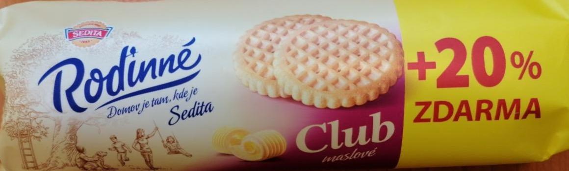 Fotografie - Sedita club jemné máslové sušenky