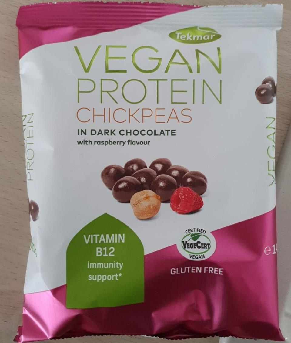 Fotografie - Vegan Protein Chickpeas in Dark Chocolate Tekmar