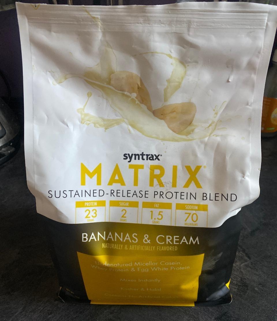 Fotografie - Matrix 5 Protein Bananas & Cream