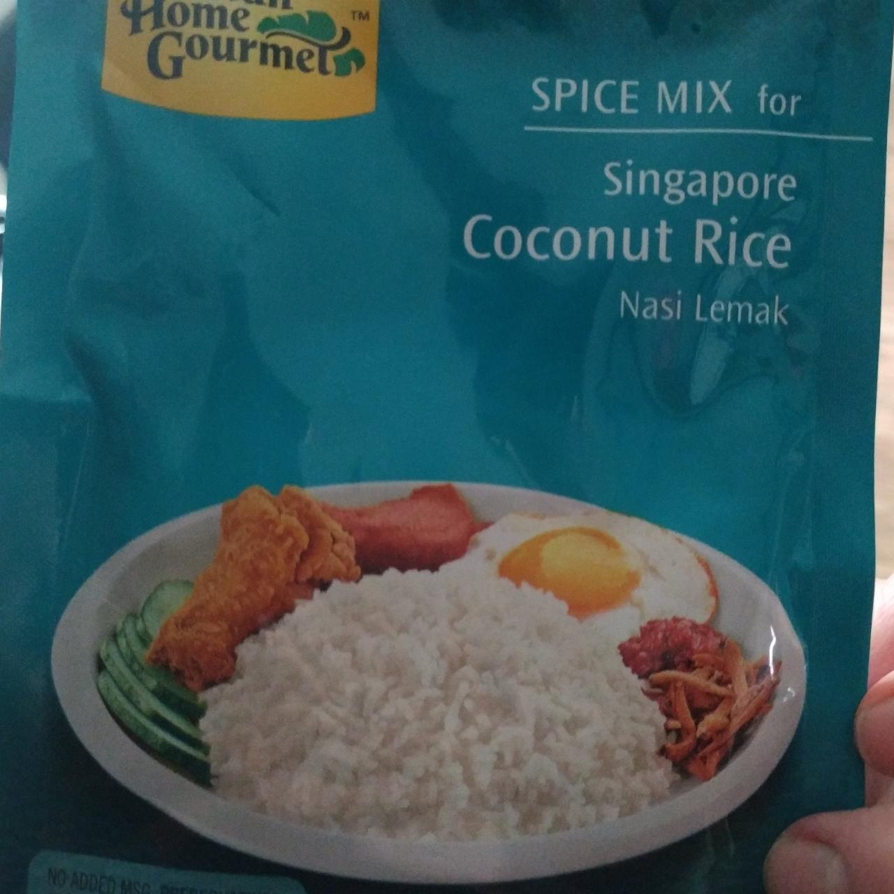 Fotografie - coconut rice spice mix Asian Home Gourmet