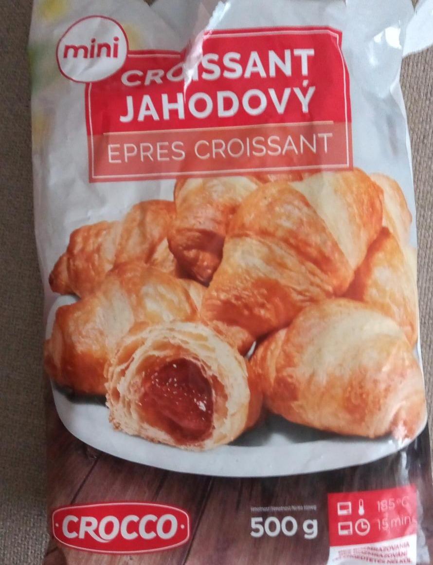 Fotografie - Mini croissanty jahodové (mražené) Crocco