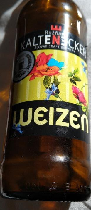 Fotografie - Weizen 12° svetlé kvasinkové pšeničné pivo Kaltenecker Rožňava