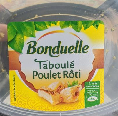 Fotografie - Taboulé poulet rôti Bonduelle