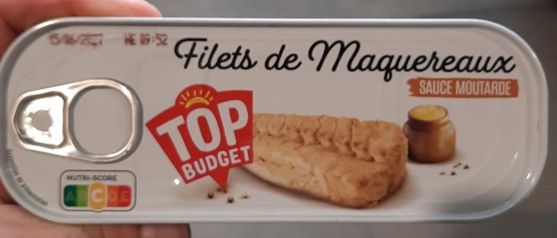 Fotografie - Filets de Maquereaux Sauce Moutarde Top Budget