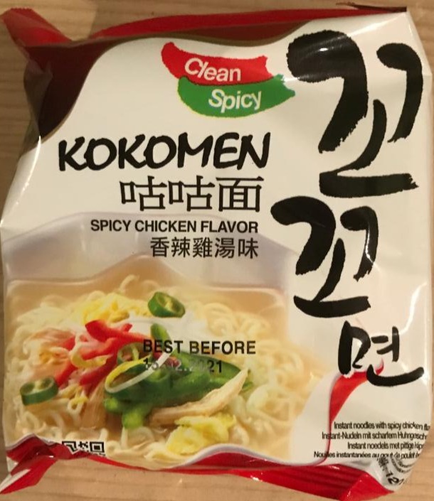 Fotografie - Kokomen Spicy Chicken Flavor Paldo