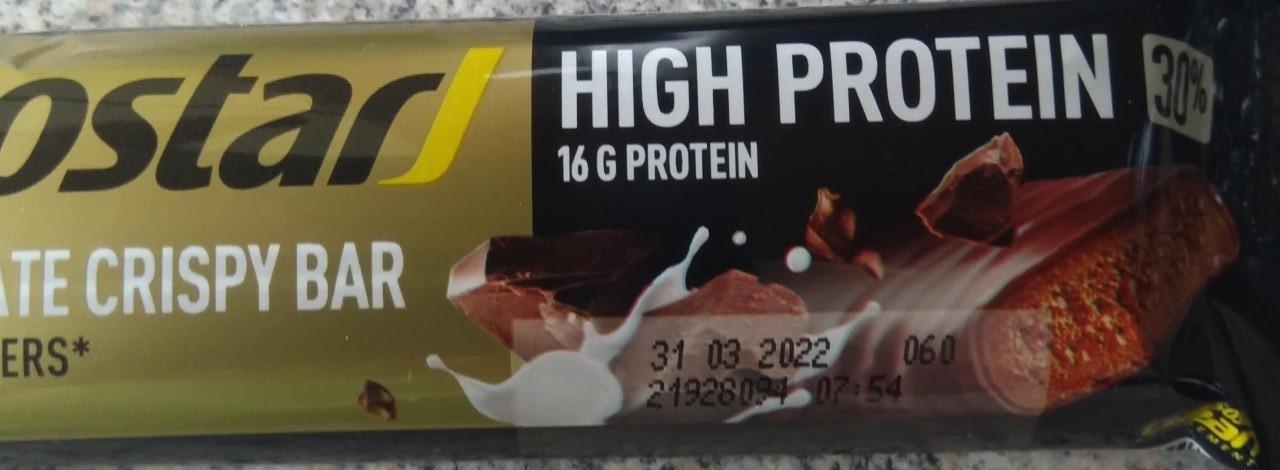 Fotografie - Chocolate crispy bar High protein 30% Isostar