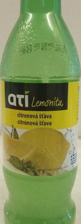 Fotografie - citronová šťáva Ati Lemonita