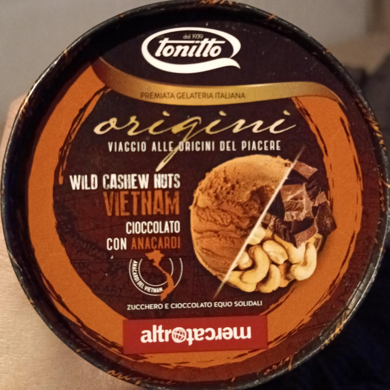 Fotografie - Čokoládová zmrzlina s kešu oříšky tonitto