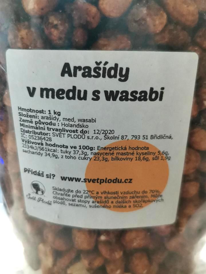 Fotografie - Arašídy v medu s wasabi Svět plodů