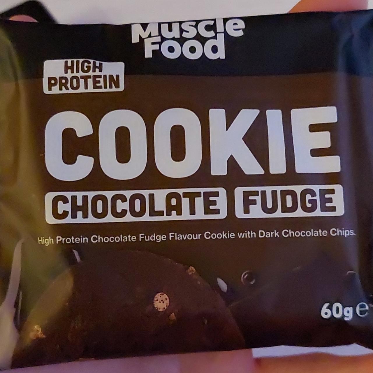 Fotografie - Cookie chocolate fudge MuscleFood