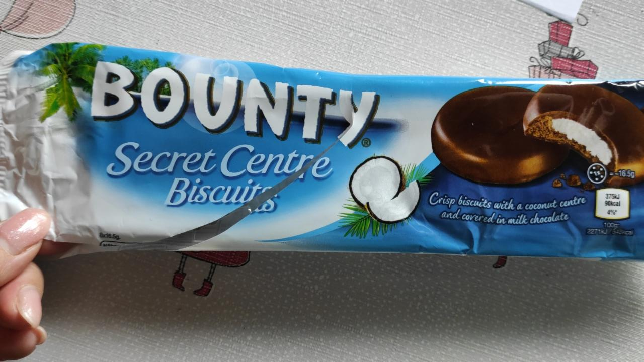 Fotografie - Secret Centre Biscuits Bounty