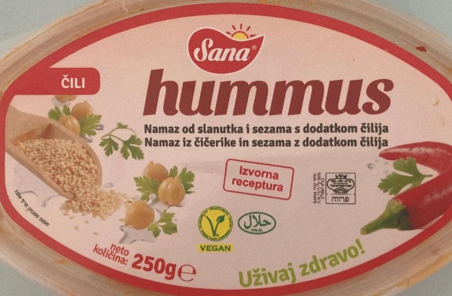 Fotografie - Hummus čili Sana