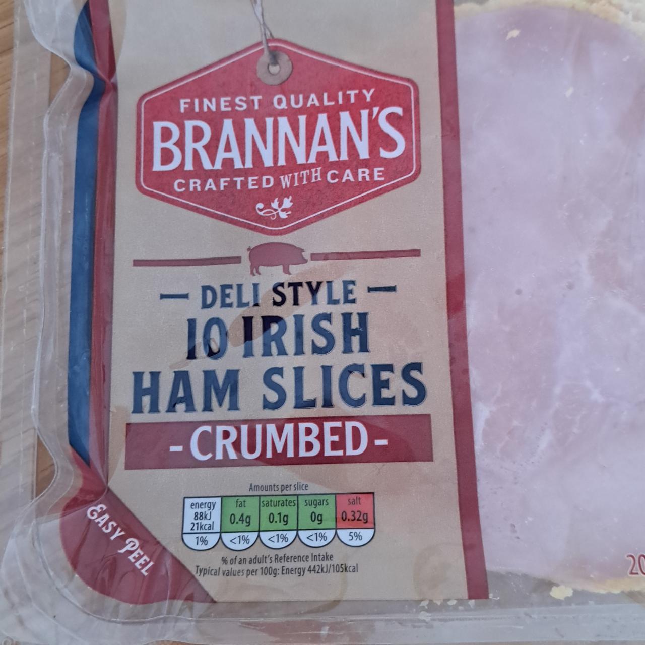 Fotografie - 10 Irish Ham Slices Crumbed Brannan's