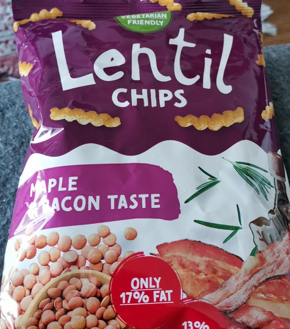 Fotografie - Lentil chips maple & bacon taste Beck's