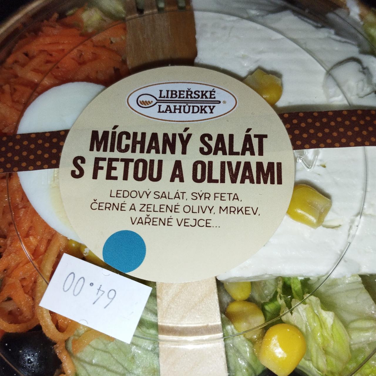 Fotografie - Míchaný salát s fetou a olivami Libeřské Lahůdky