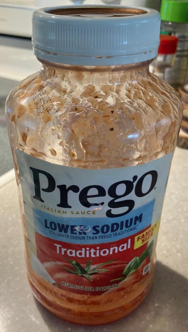 Fotografie - Italian Sauce Lower Sodium Prego