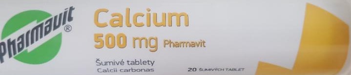 Fotografie - Calcium 500 mg Pharmavit