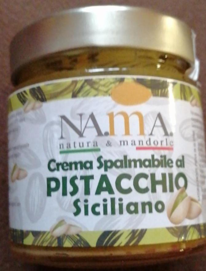 Fotografie - Crema Spalmabile al Pistacchio Siciliano Na.Ma.