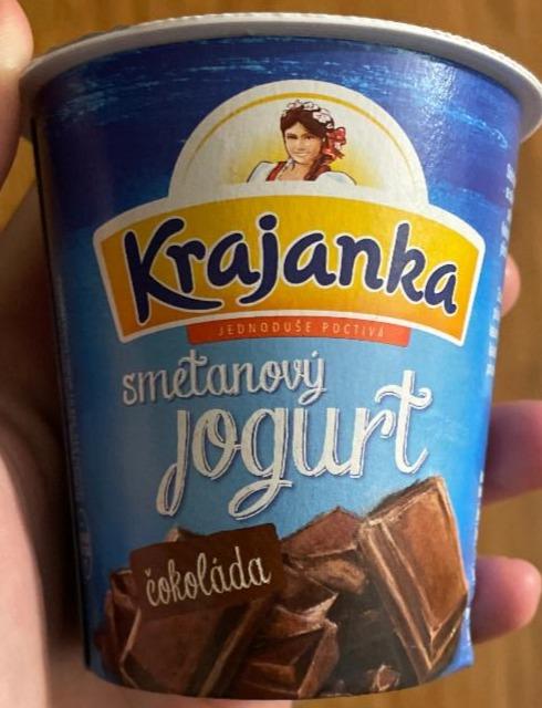 Fotografie - Smetanový jogurt čokoláda Krajanka