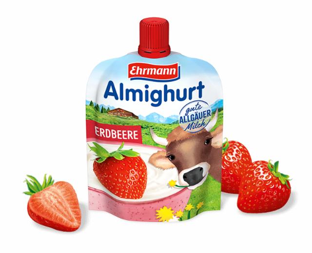 Fotografie - Almighurt Praktisch und lecker Erdbeere Ehrmann