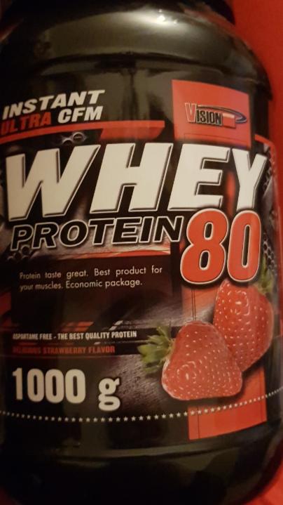 Fotografie - Whey Protein 80 Strawberry Vision