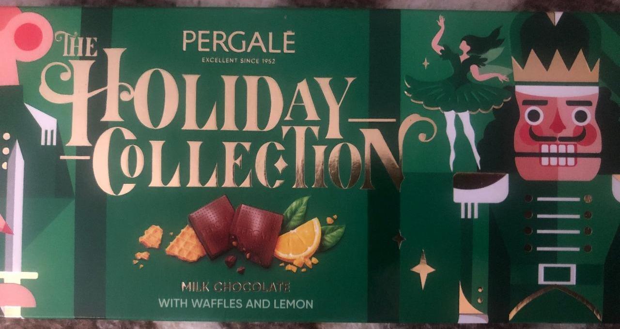 Fotografie - The Holiday Collection Milk Chocolate with Waffles and Lemon Pergalė