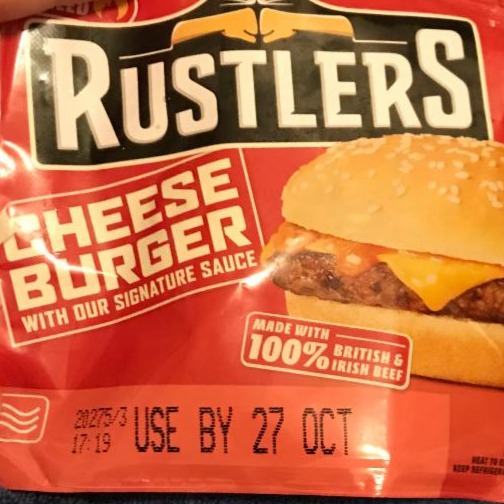 Fotografie - Rustlers grilovaný cheeseburger 