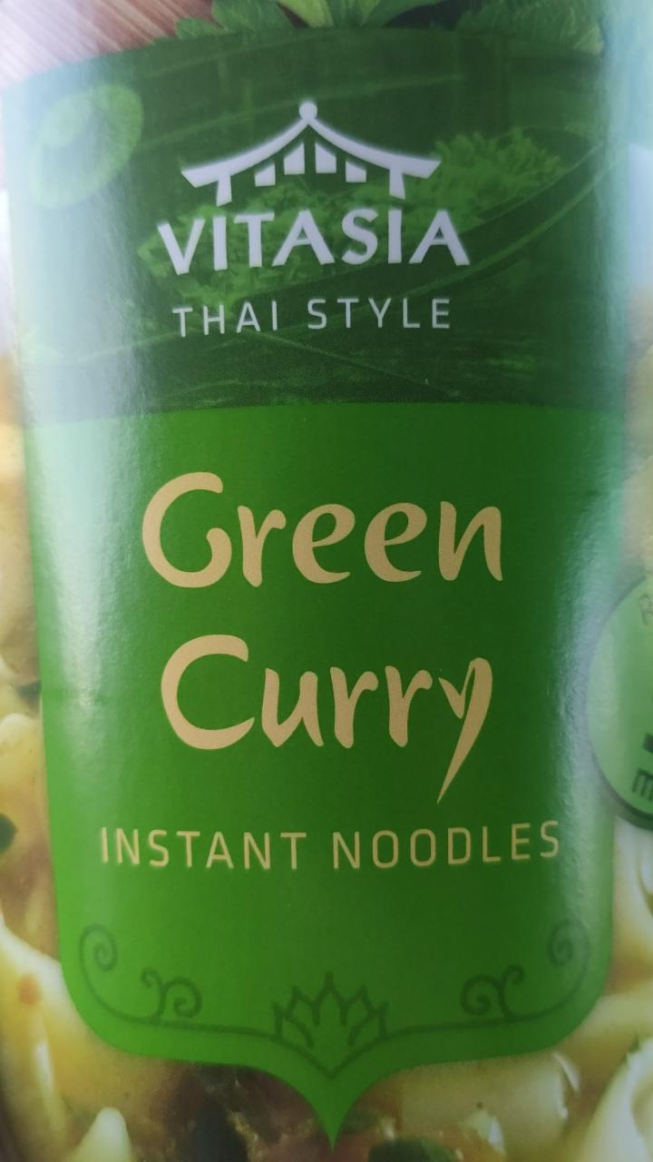 Fotografie - Green Curry Instant Noodles Vitasia