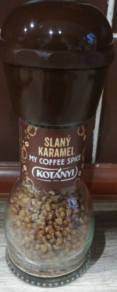 Fotografie - Slaný karamel my coffee spice Kotányi