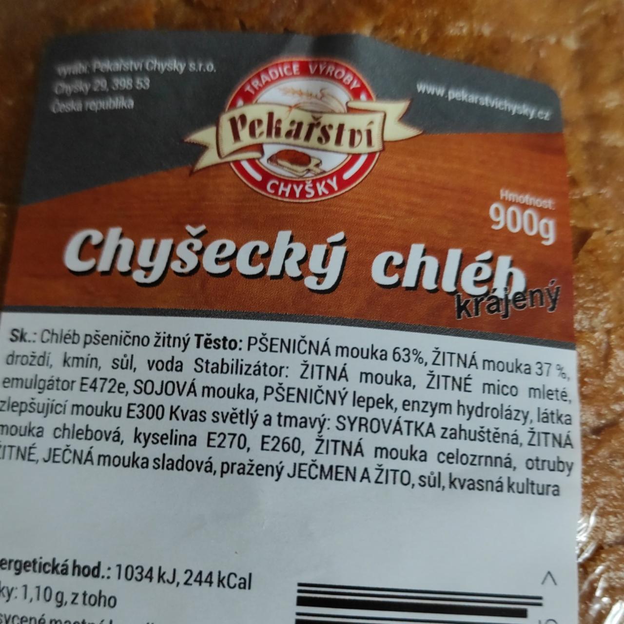 Fotografie - Chyšecký chléb Pekařství Chyšky