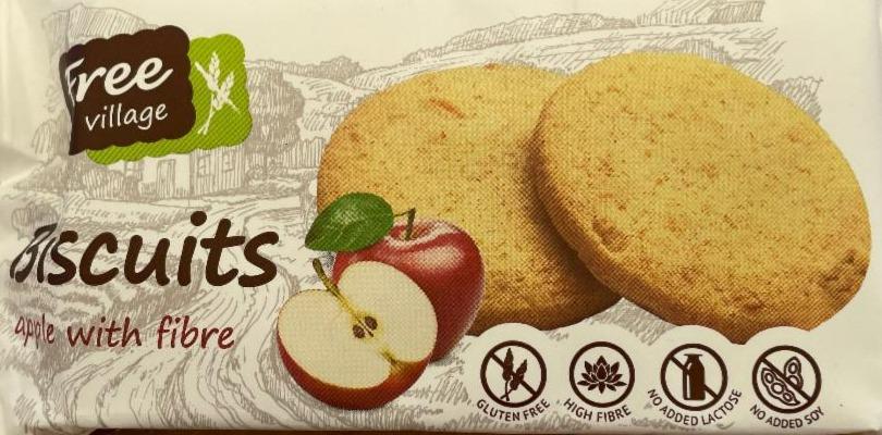 Fotografie - Biscuits apple with fibre Free Village