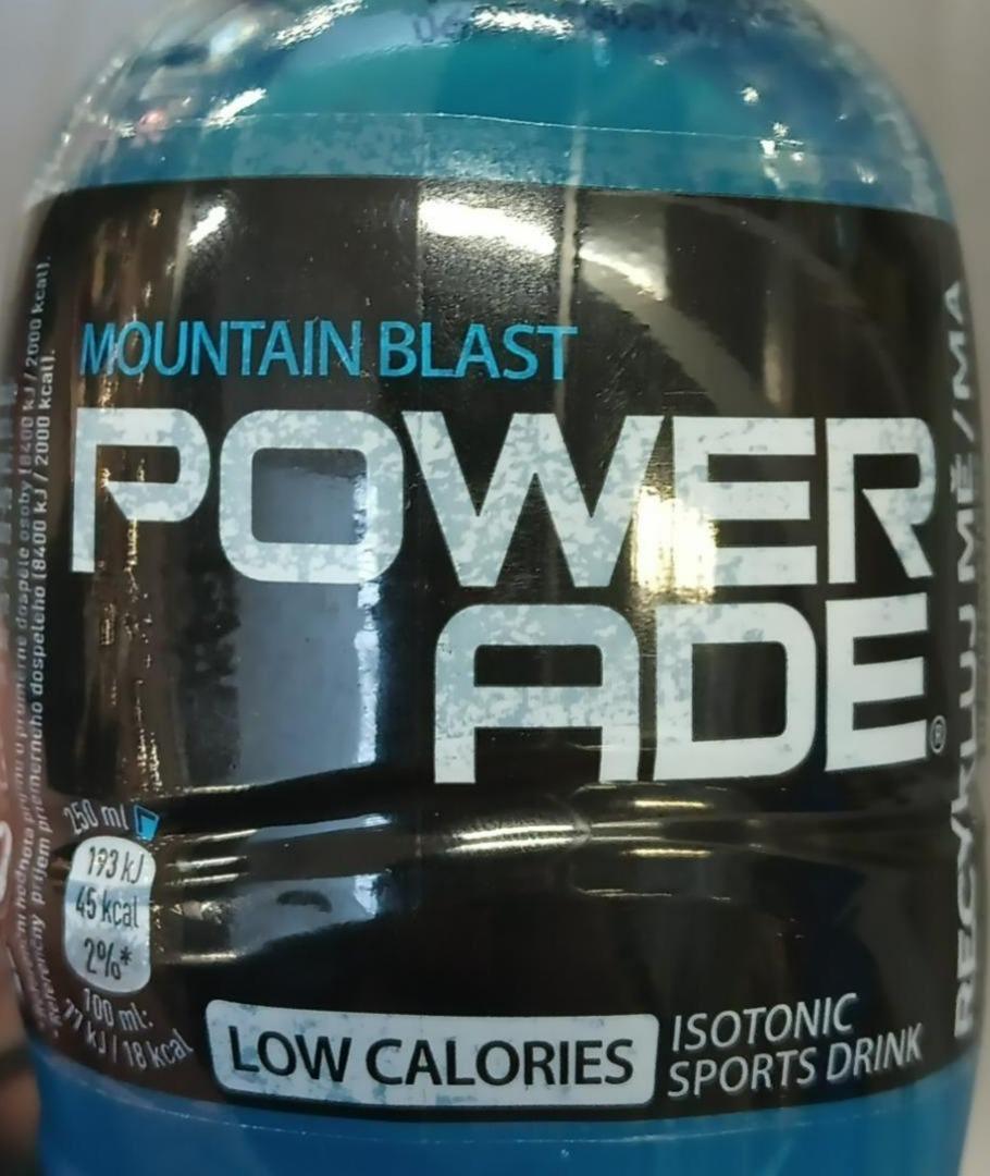 Fotografie - Mountain Blast Isotonic sports drink Power Ade