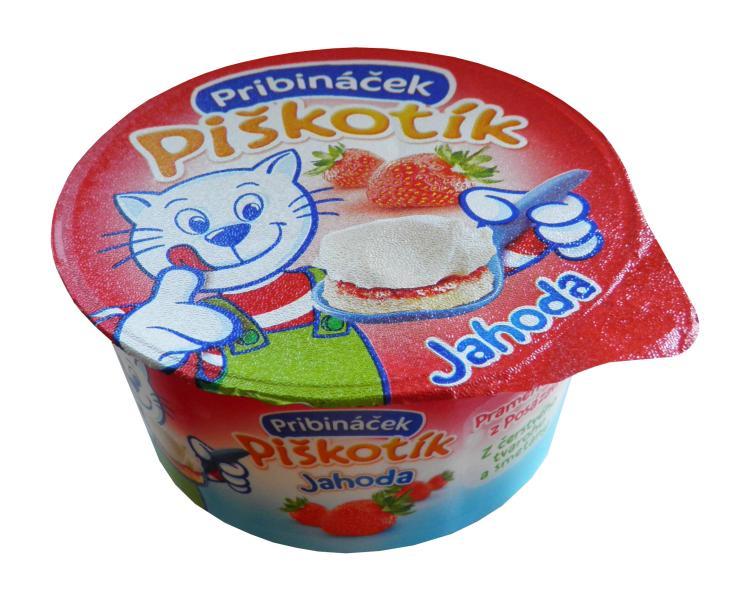 Fotografie - Pribináček Piškotík jahoda