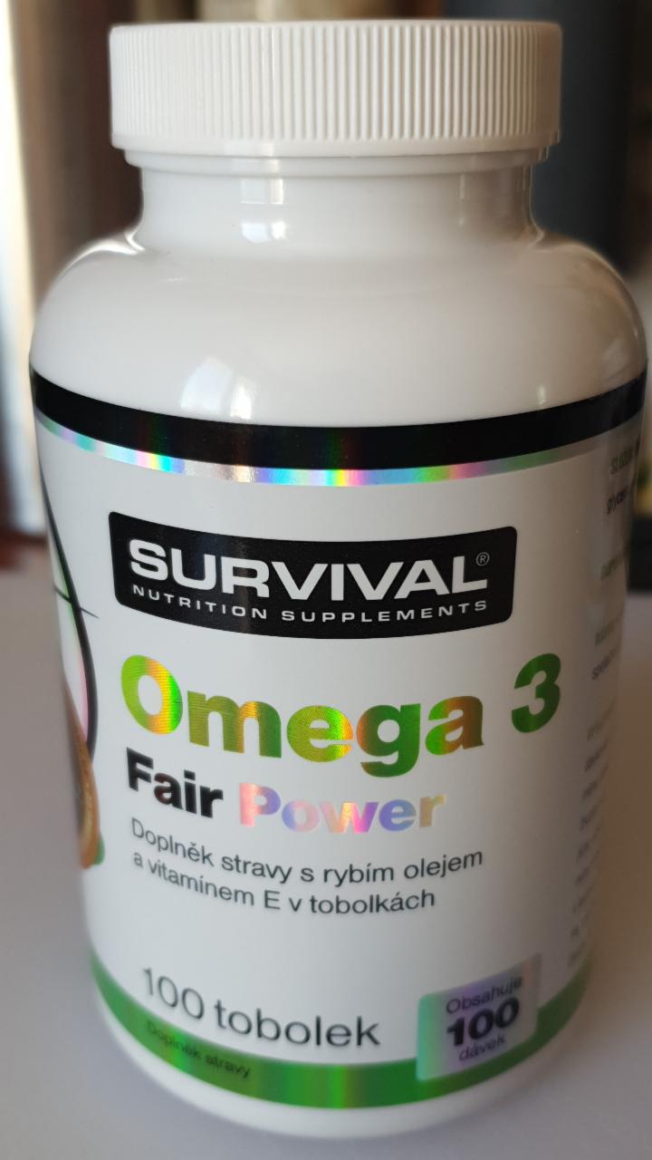 Fotografie - Omega 3 Fair Power Survival Nutrition