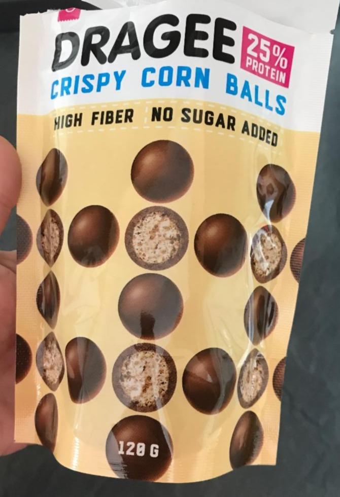 Fotografie - Dragee Crispy Corn Balls Milk chocolate Chikalab