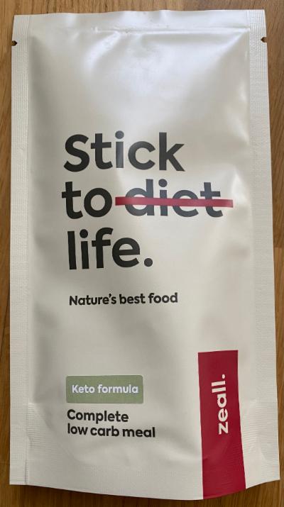 Fotografie - Stick to diet life Keto Formula zeall