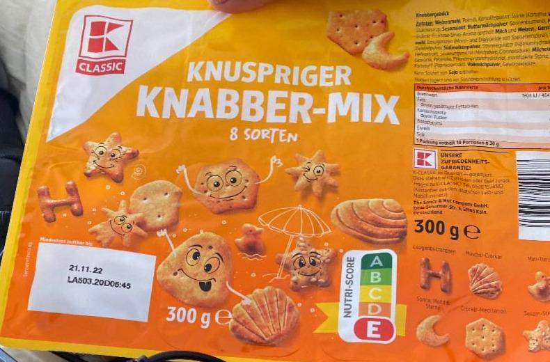 Fotografie - Knuspriger Knabber-Mix K-Classic