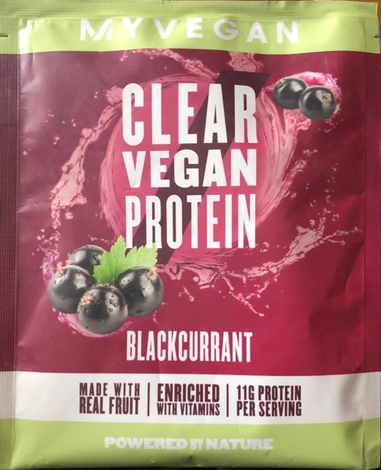 Fotografie - Vegan Protein Blackcurrant MyVegan