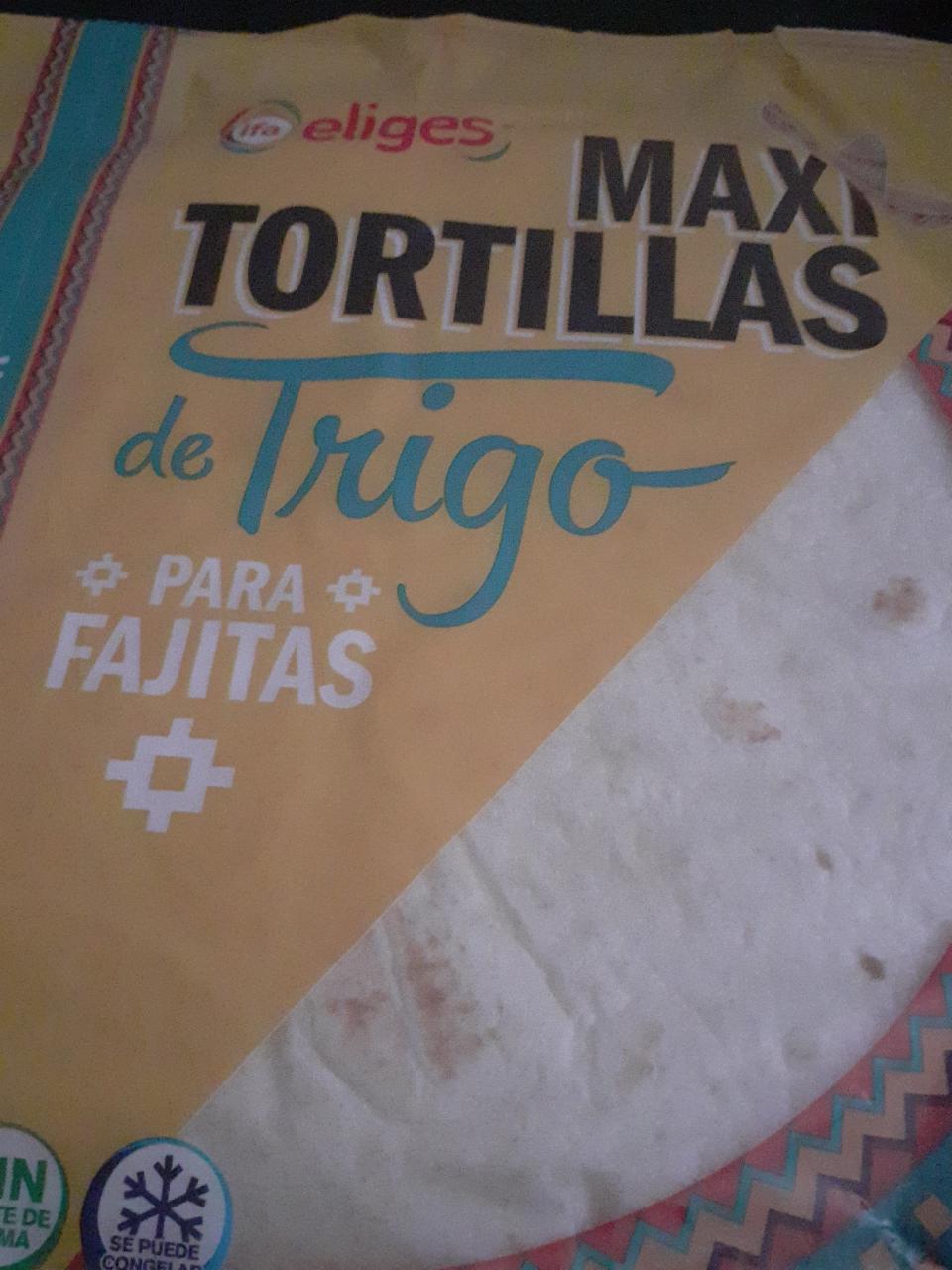 Fotografie - Maxi tortillas de trigo Ifa Eliges