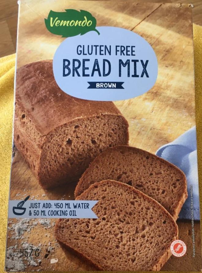 Fotografie - Gluten free bread Vemondo brown mix