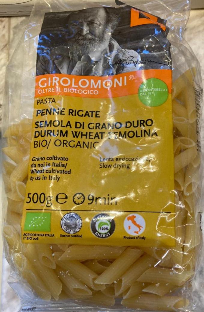 Fotografie - Bio Pasta Penne Rigate Semola di Grano Duro Girolomoni