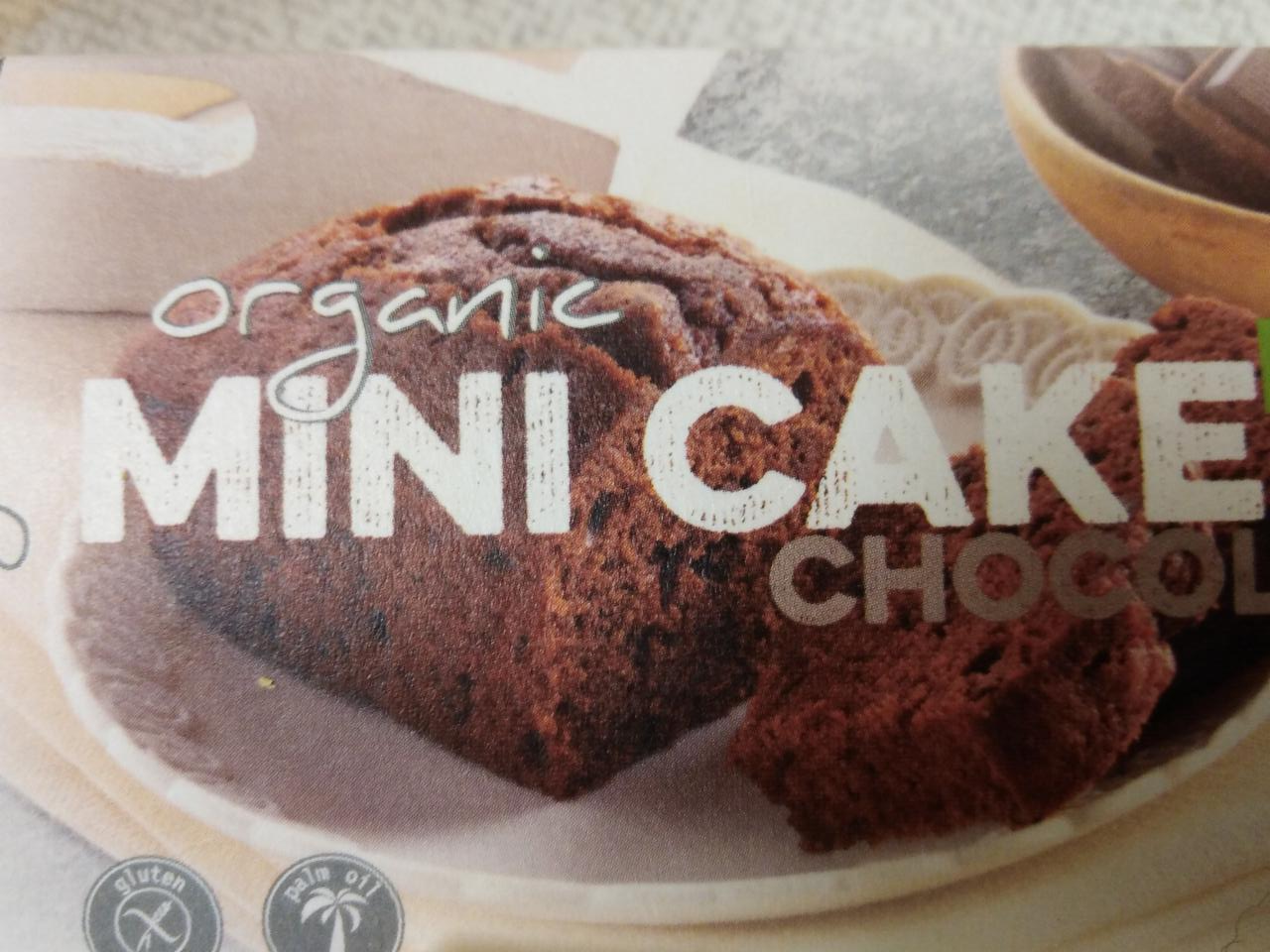 Fotografie - Organic Mini Cake Chocolate gluten free Schnitzer