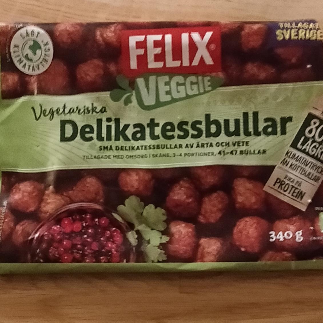 Fotografie - vegetariska delikatessbullar Felix